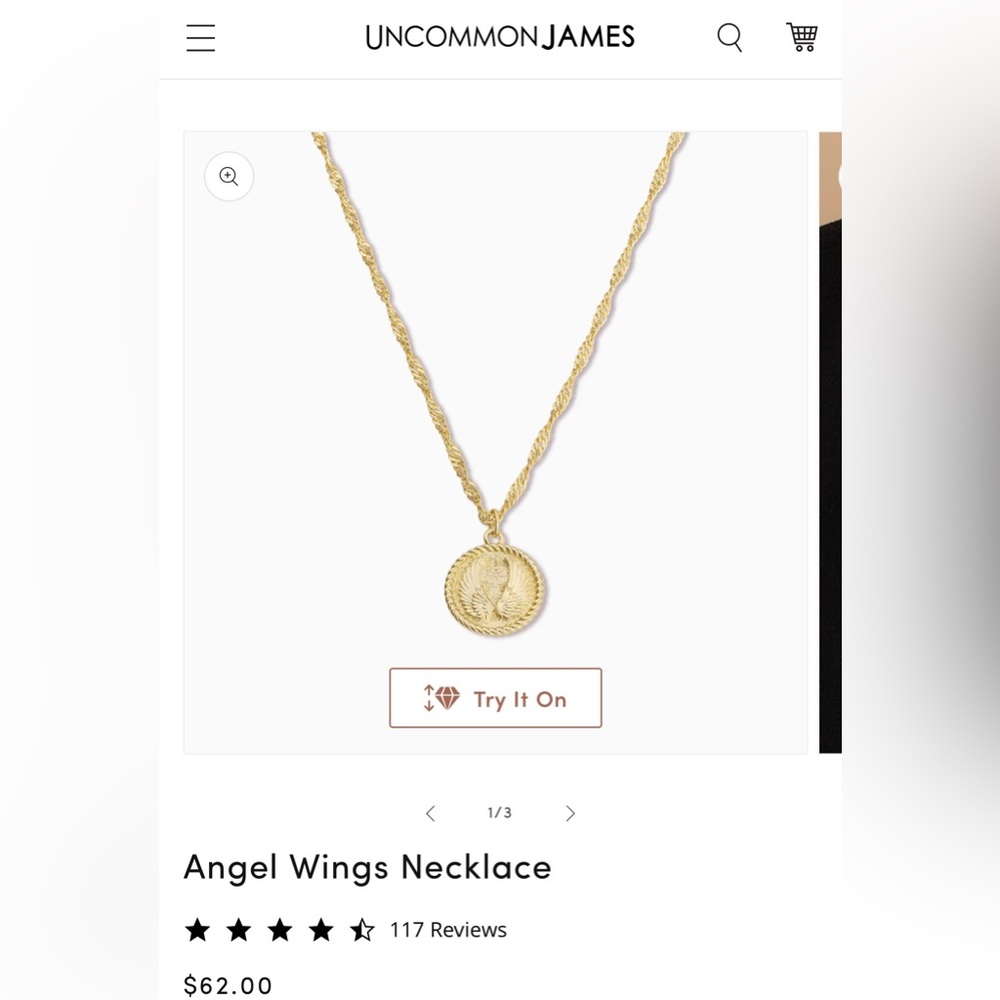 Angel Necklace from Uncommon James